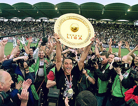 SK Sturms erster Meistertitel 1998