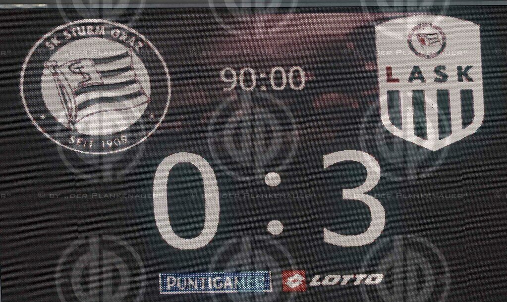 SK Sturm vs. LASK (0:3)