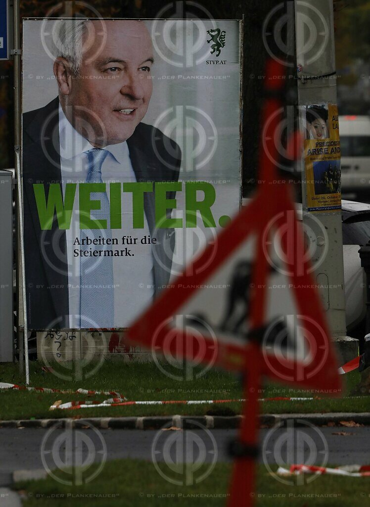 LTWahl19 Steiermark - Wahlplakate