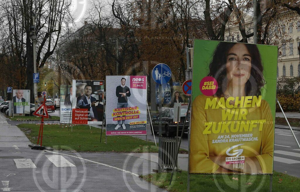 LTWahl19 Steiermark - Wahlplakate