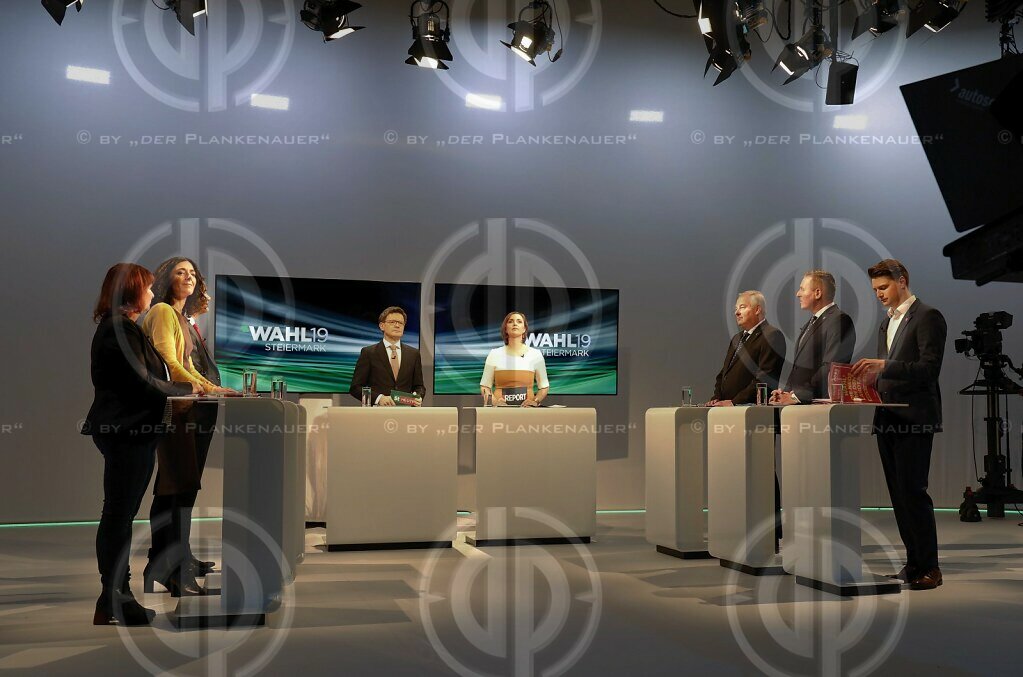 ORF TV Live-Diskussion Landtagswahl Steiermark 2019
