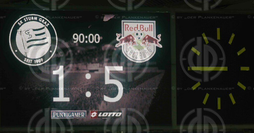SK Sturm vs. Red Bull Salzburg (1:5)