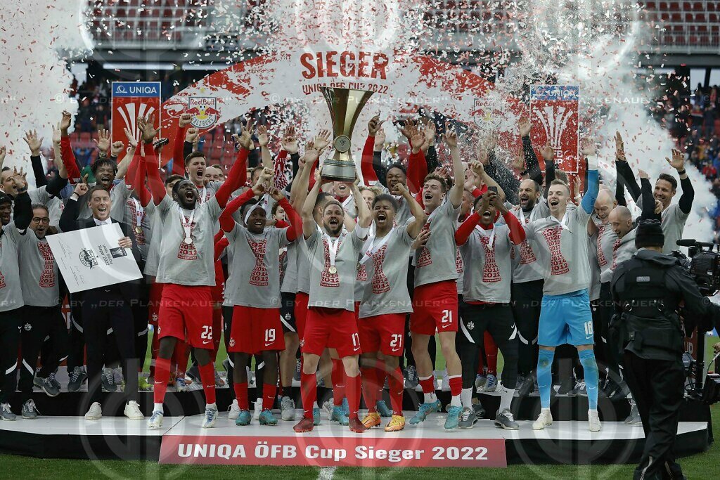 Cup Finale Red Bull Salzburg vs. SV Ried (3:0) am 01.05.2022