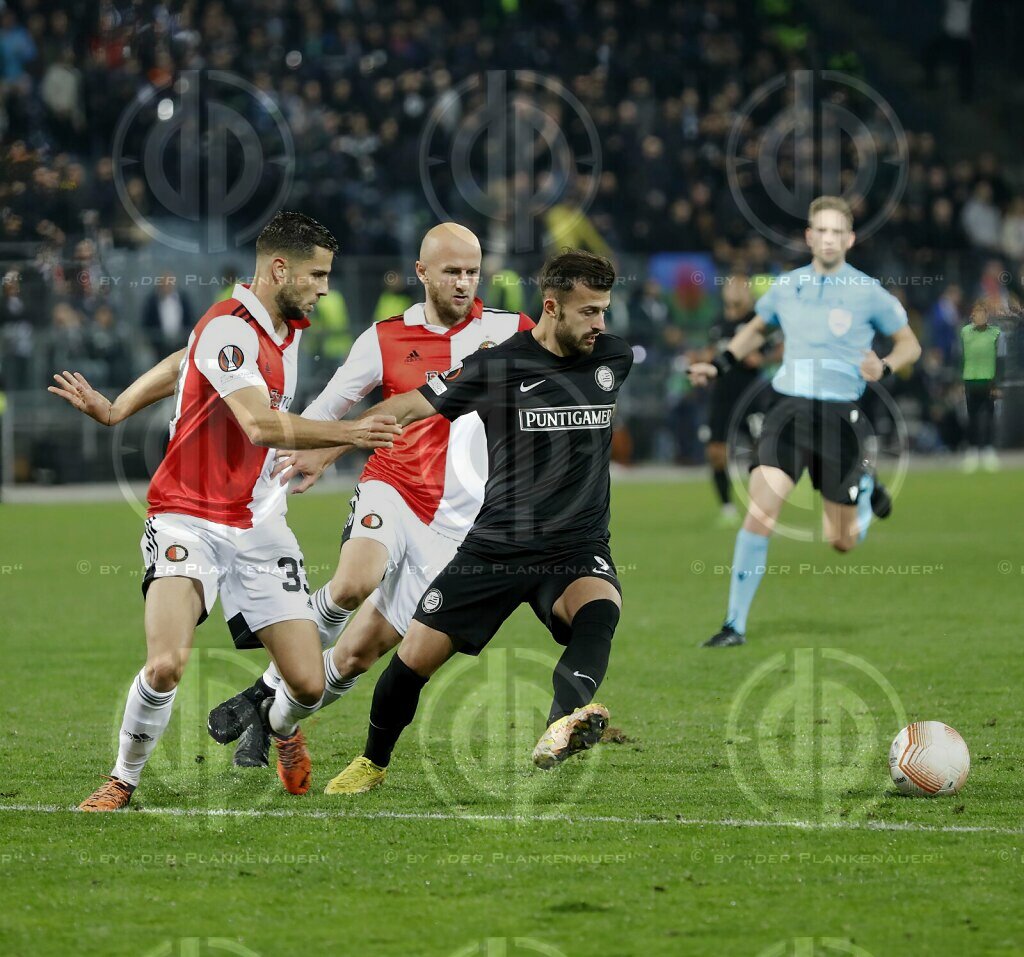 UEL SK Sturm vs. Feyenoord (1:0) am 27.10.2022